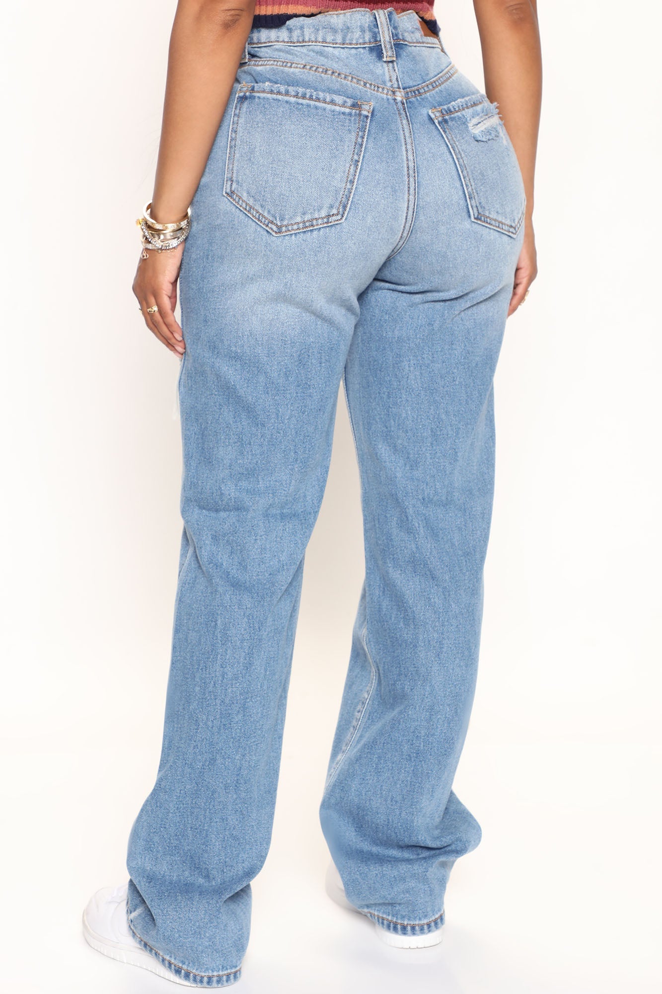Girl Crush 90's Dad Jeans - Medium Wash - HCWP