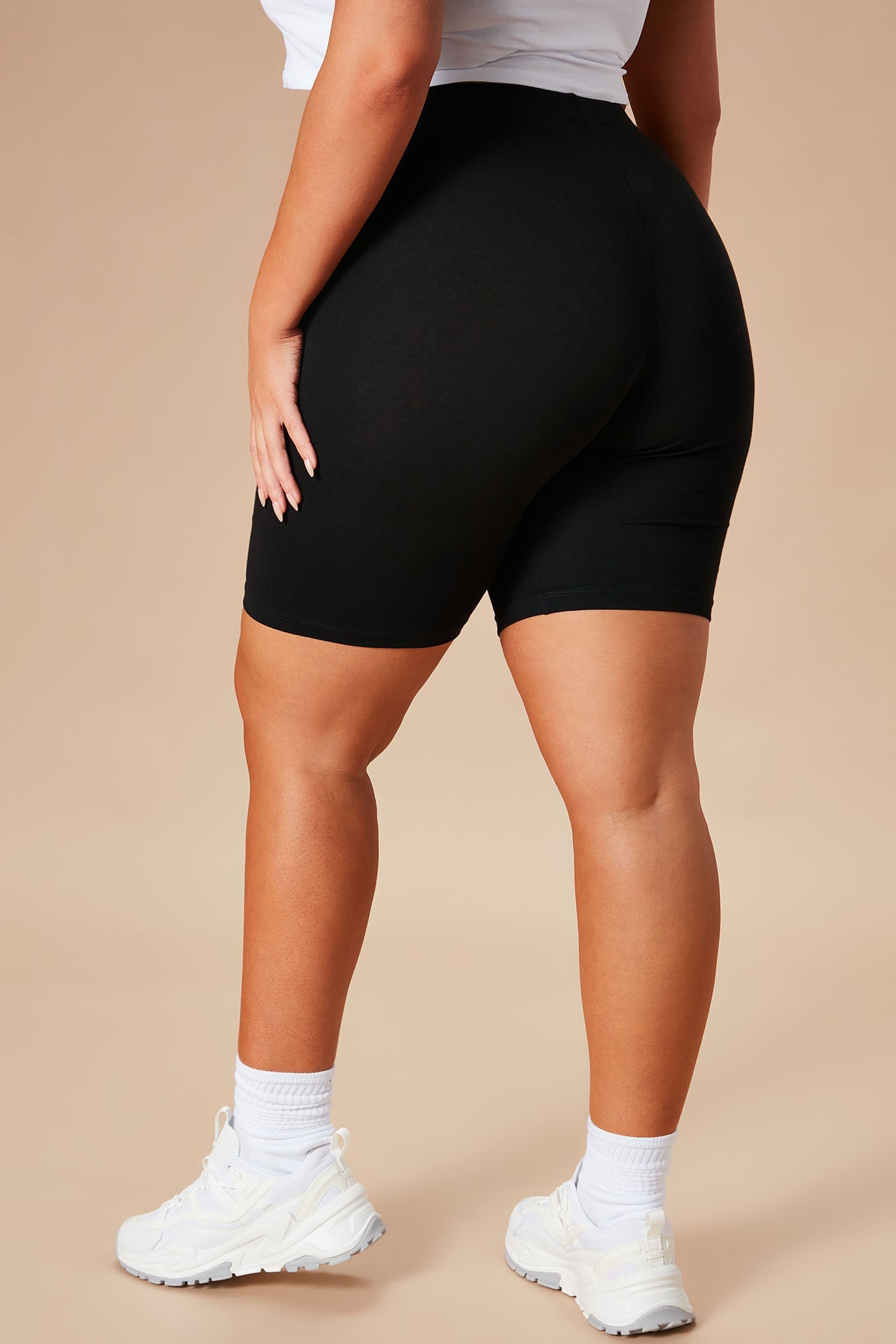 Natalee Biker Shorts - Black - HCWP