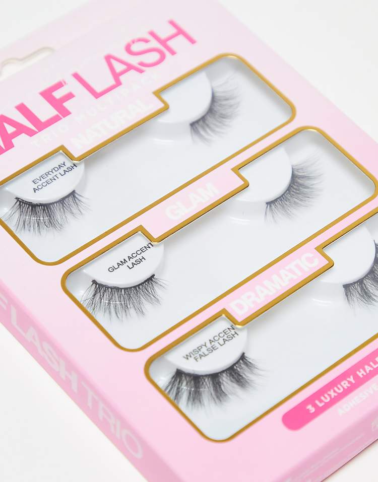 Tatti Lashes x ASOS Exclusive Half Lash Multipack (save 17%)