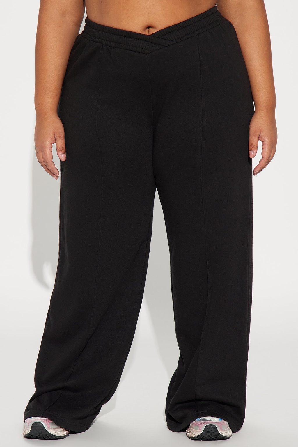 Cassandra Cross Over Lounge Pant - Heather Grey - HCWP 