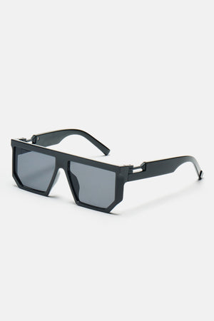 Worry About Yourself Sunglasses - Black
