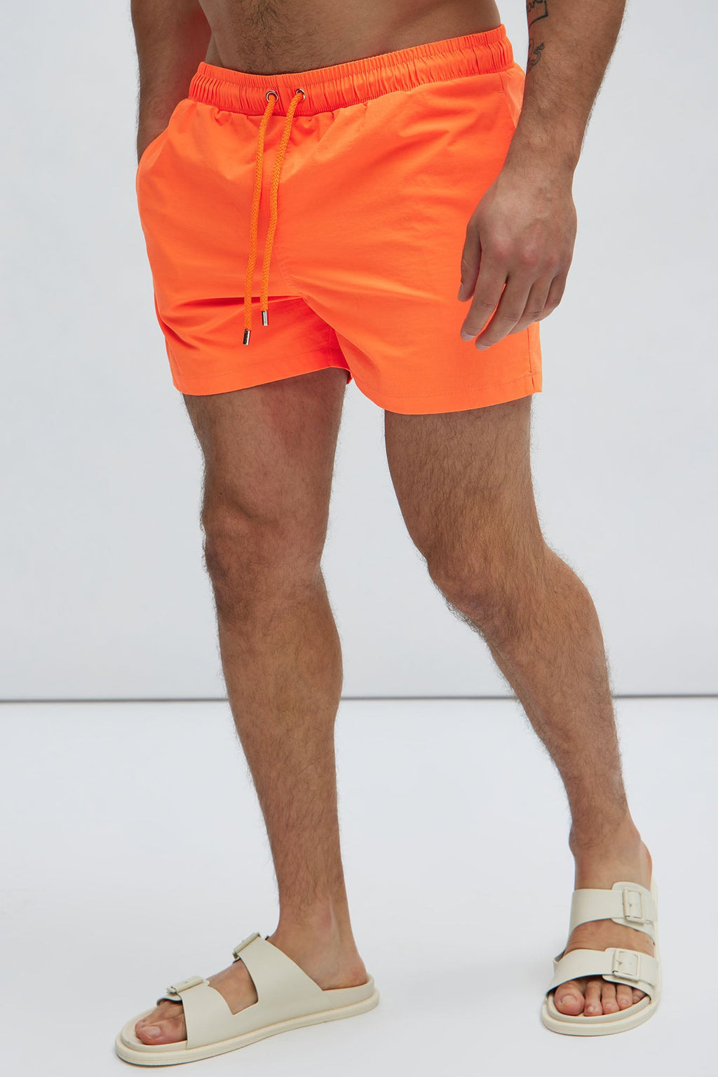 Montez Stretch Swim Trunk Short - Black - HCWP 