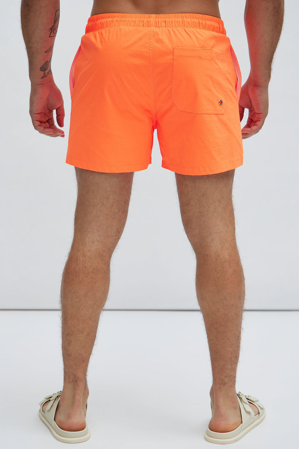Montez Stretch Swim Trunk Short - Black - HCWP 