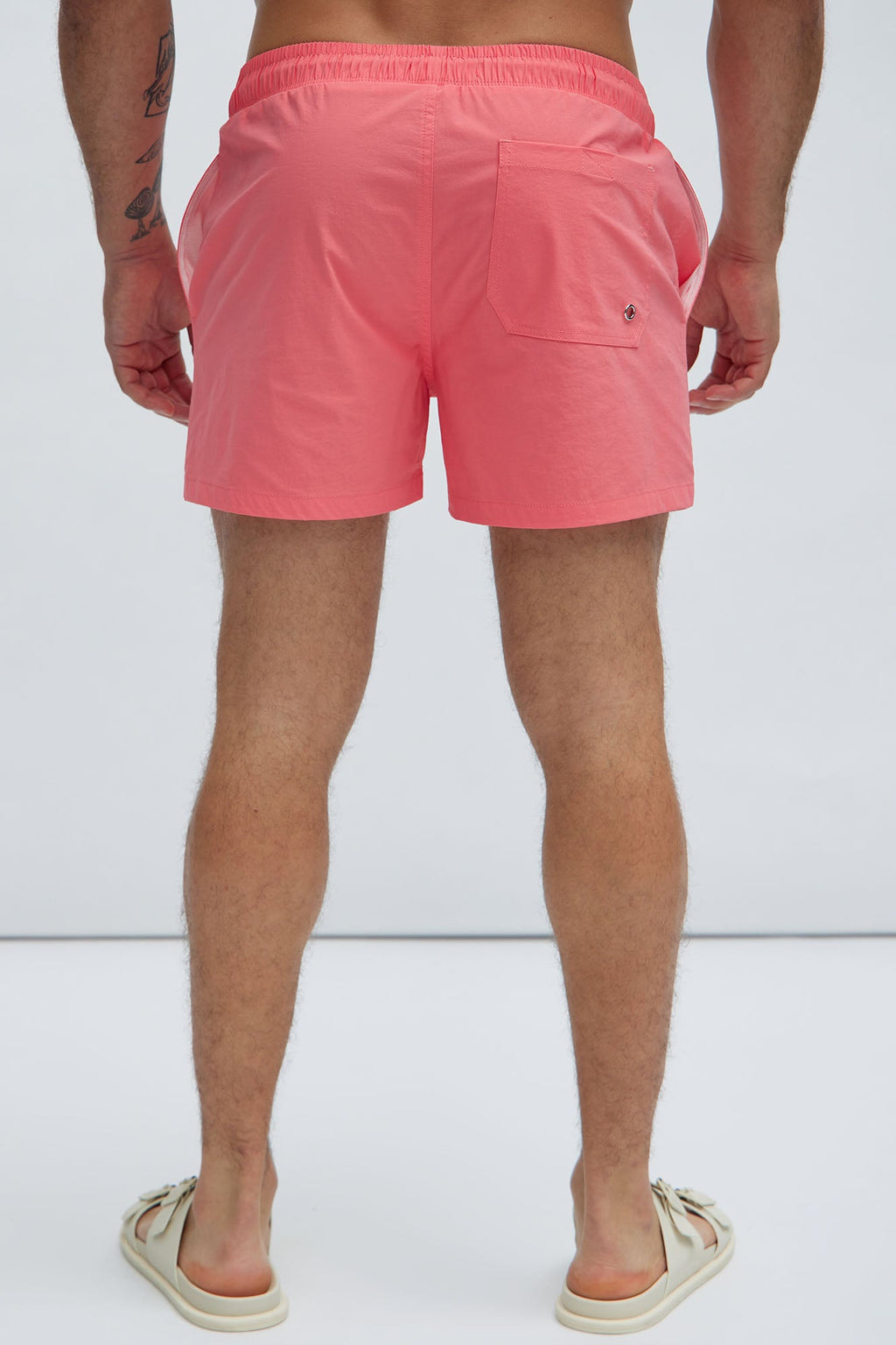 Montez Stretch Swim Trunk Short - Black - HCWP 
