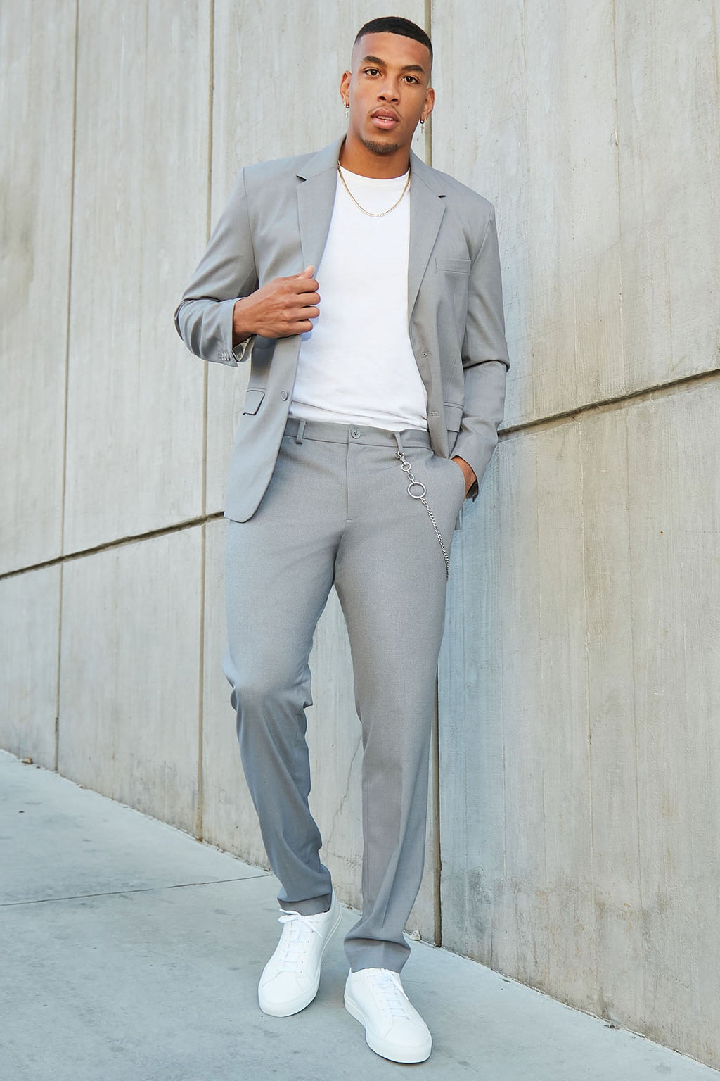 The Modern Stretch Suit Jacket - Blue - HCWP 