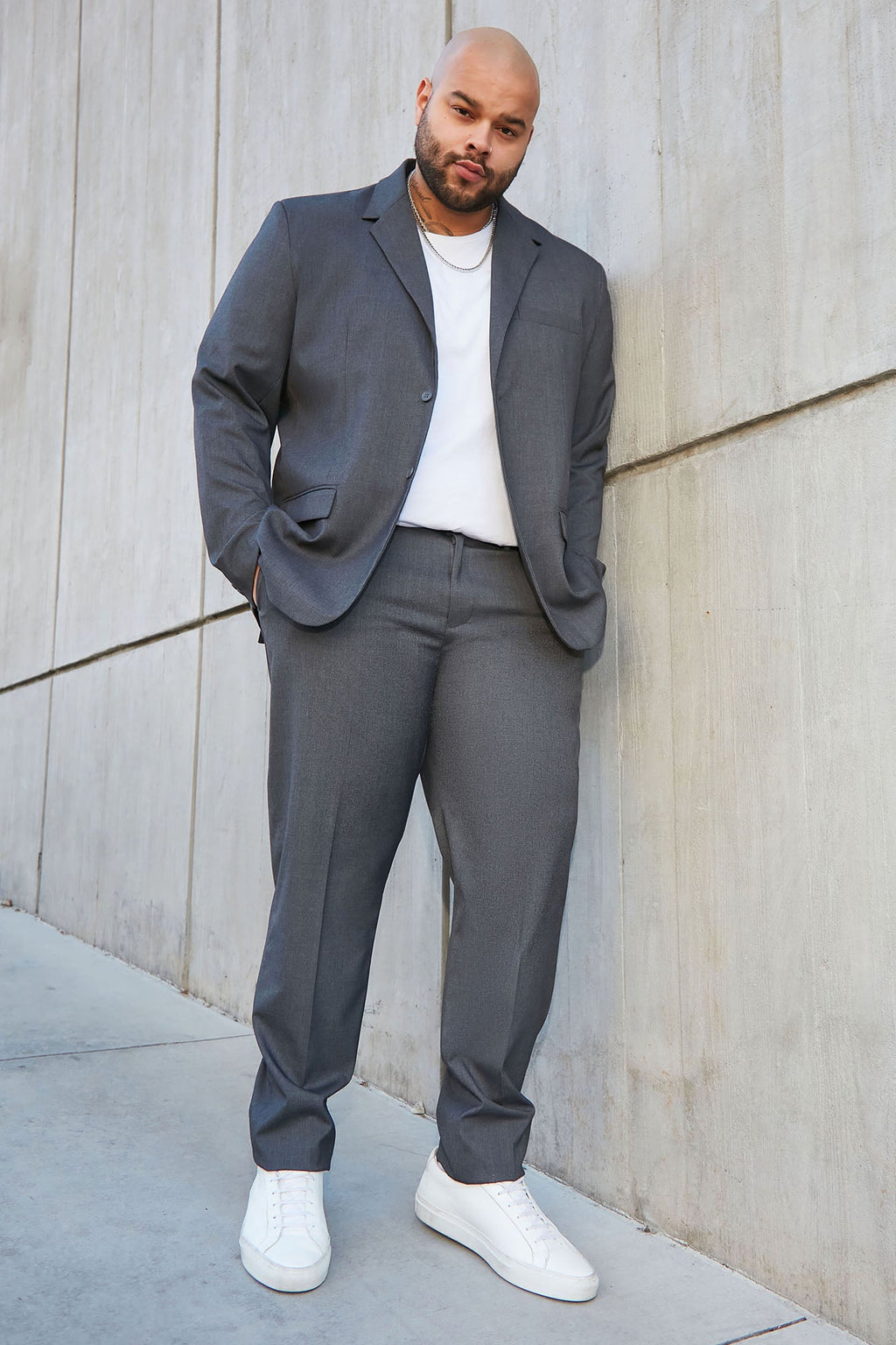 The Modern Stretch Suit Jacket - Blue - HCWP 
