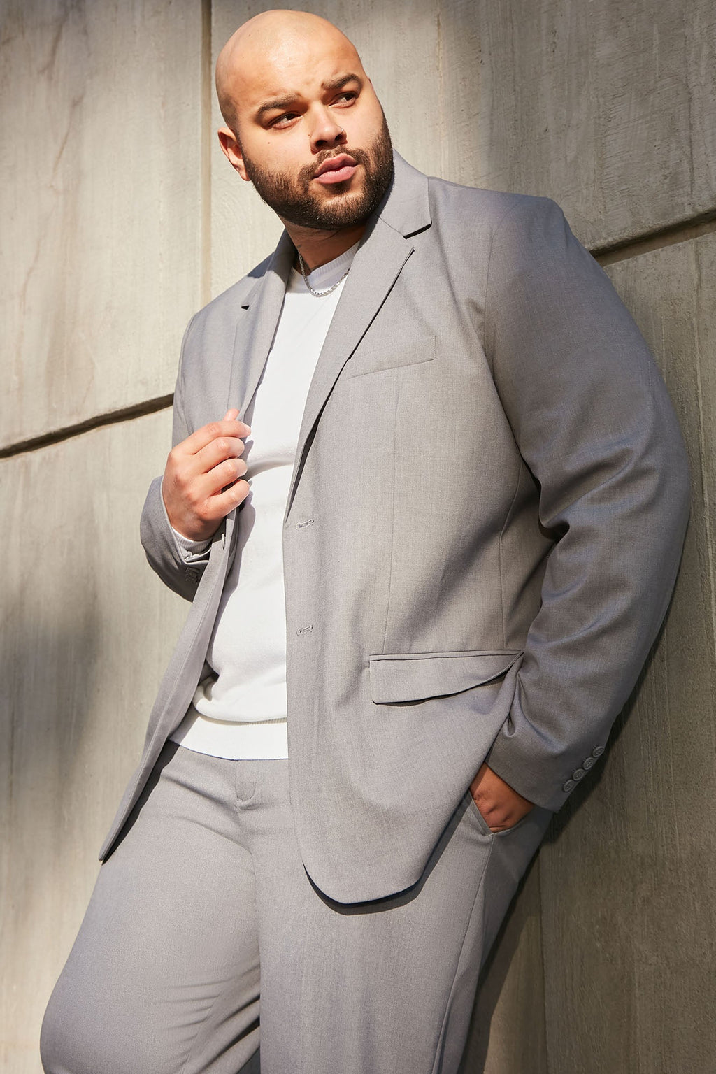 The Modern Stretch Suit Jacket - Blue - HCWP 