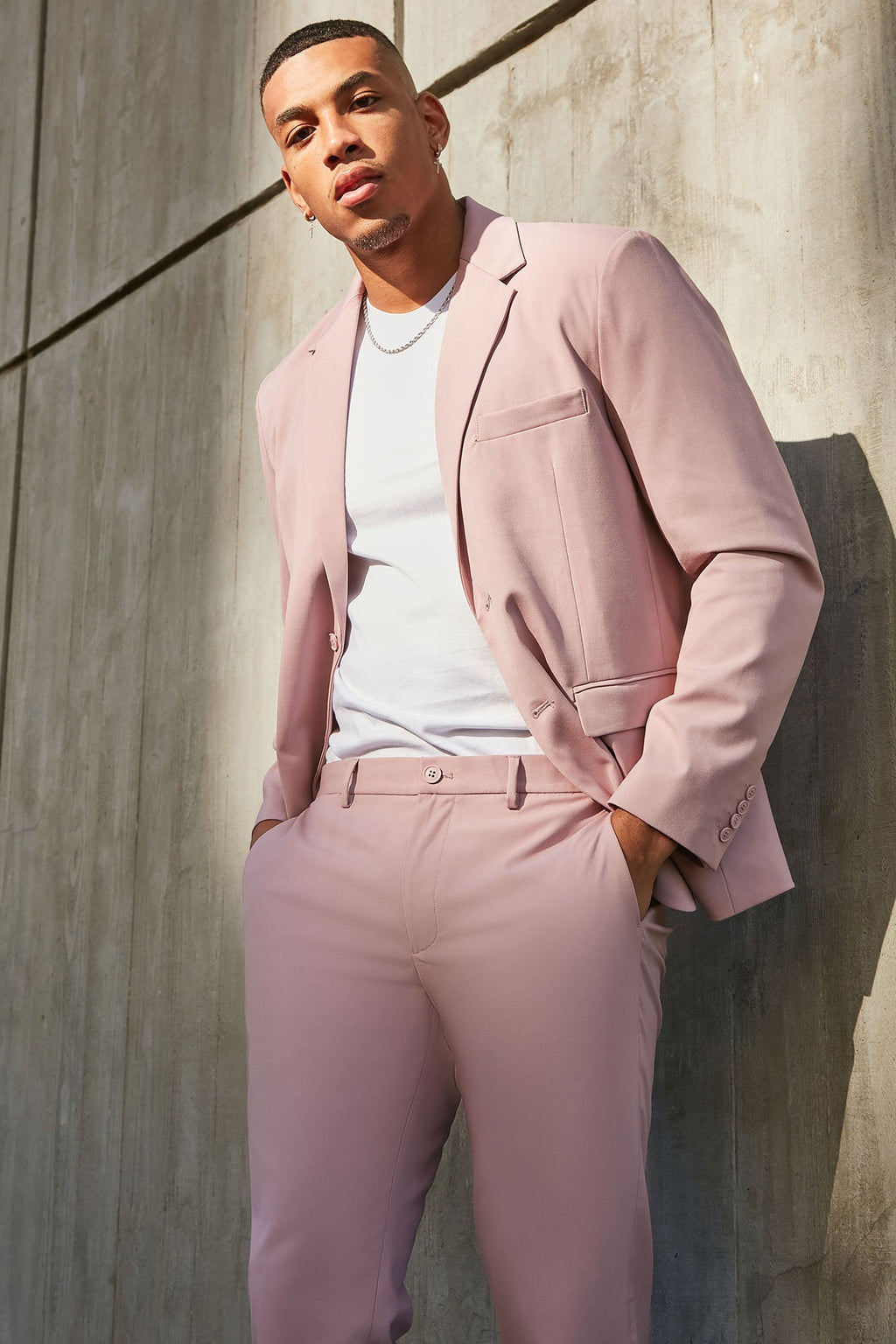 The Modern Stretch Suit Jacket - Blue - HCWP 