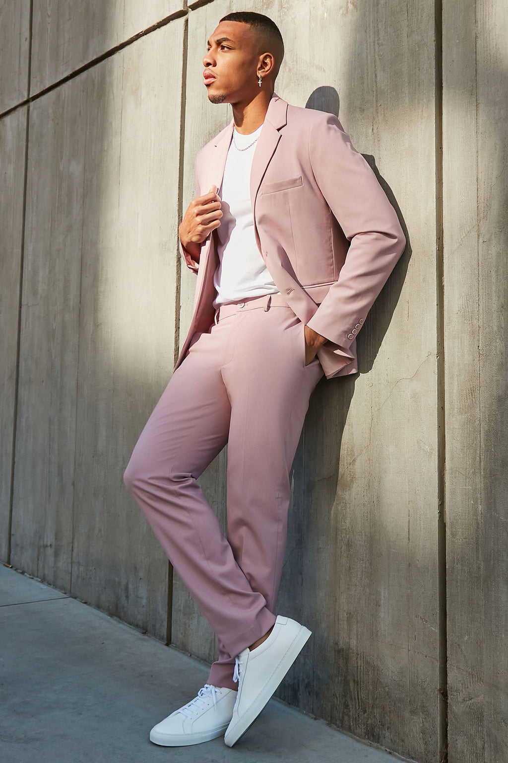 The Modern Stretch Suit Jacket - Blue - HCWP 