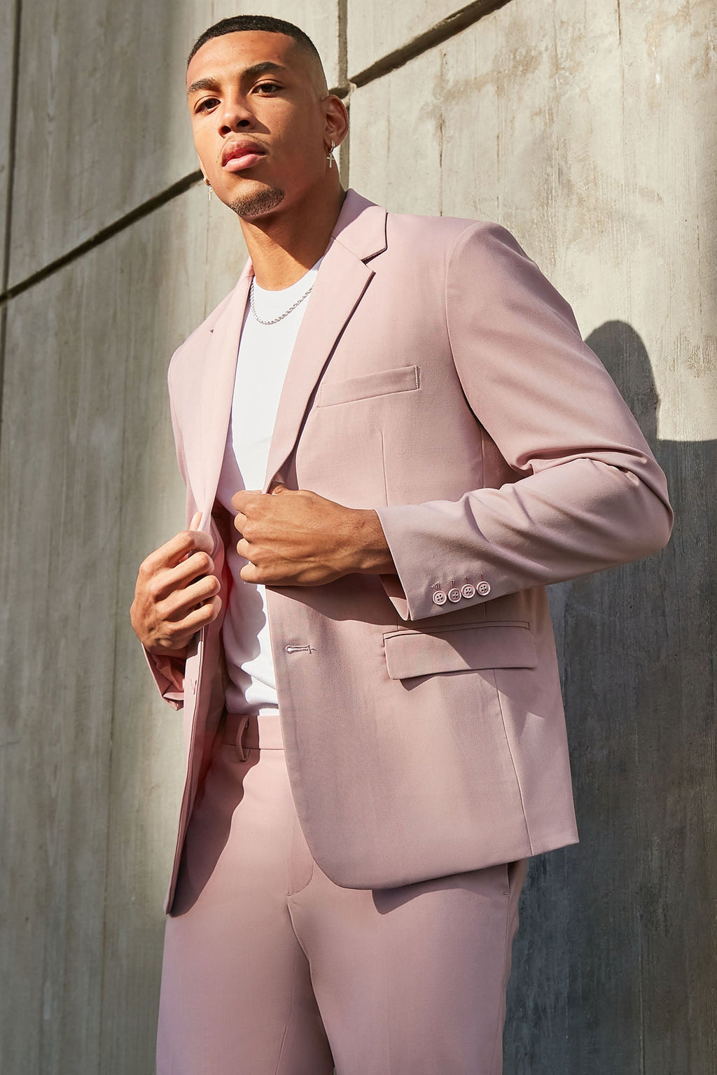 The Modern Stretch Suit Jacket - Blue - HCWP 
