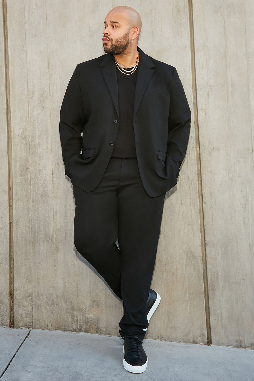 The Modern Stretch Suit Jacket - Blue - HCWP 