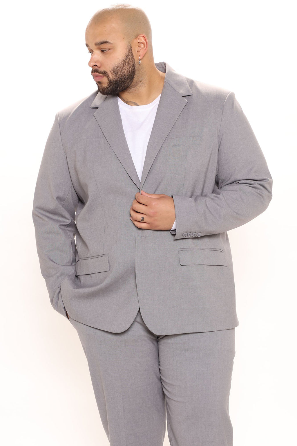 The Modern Stretch Suit Jacket - Blue - HCWP 