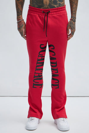 Scarface Sweatpant - Red - HCWP 