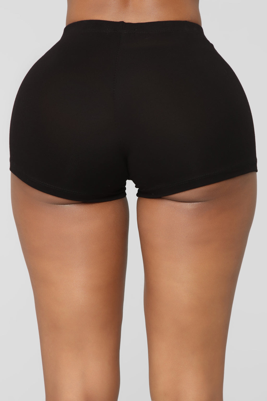 Plain Jane Mini Shorts - Black - HCWP 