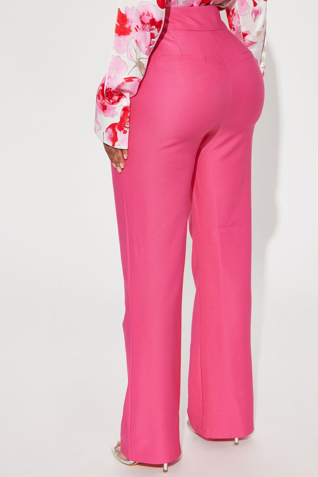 Diana Wide Leg Trouser - Khaki - HCWP 