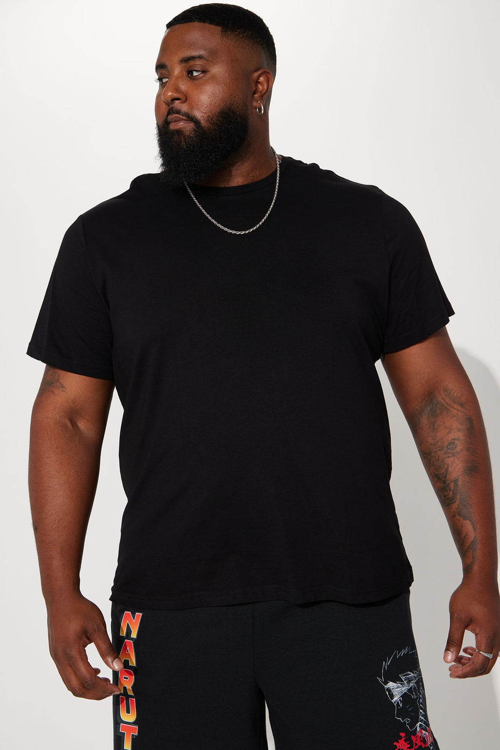 Essential Crew Tee - Black - HCWP 