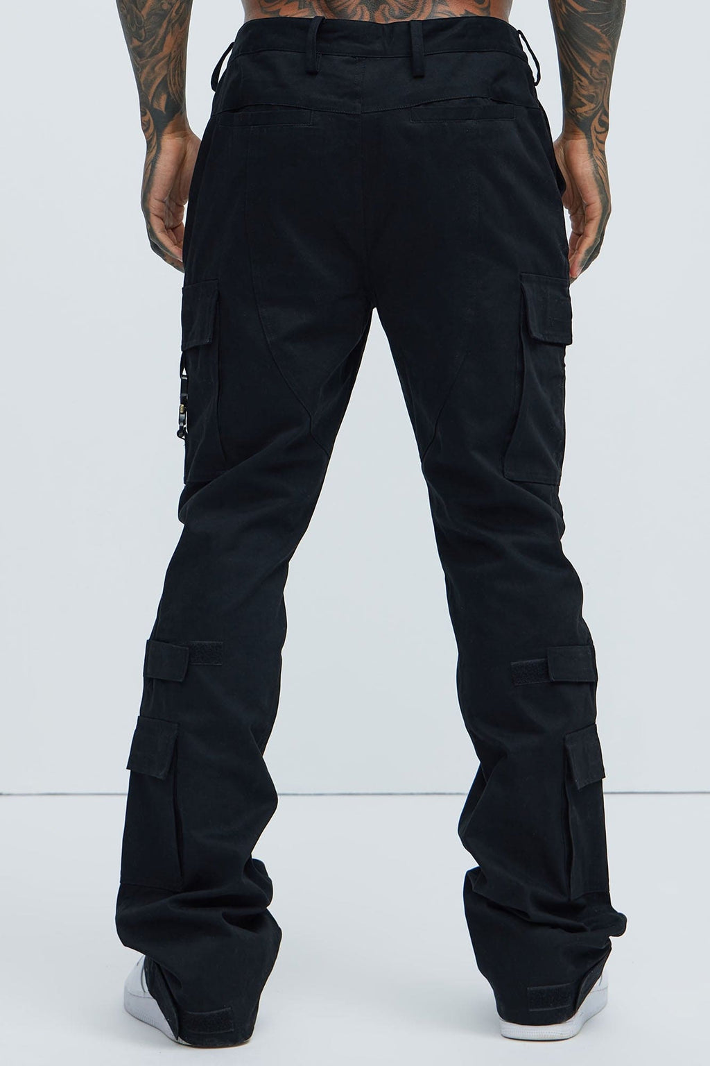 Nikko Slim Flare Pants - Black - HCWP 