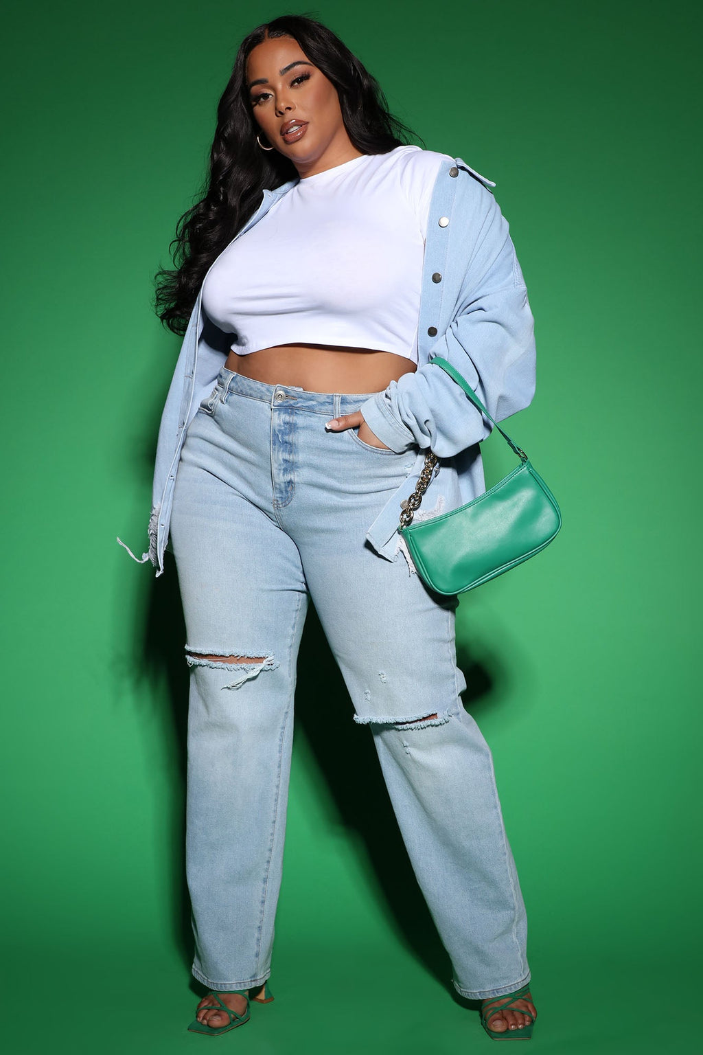 Robin Crop Top - White - HCWP 
