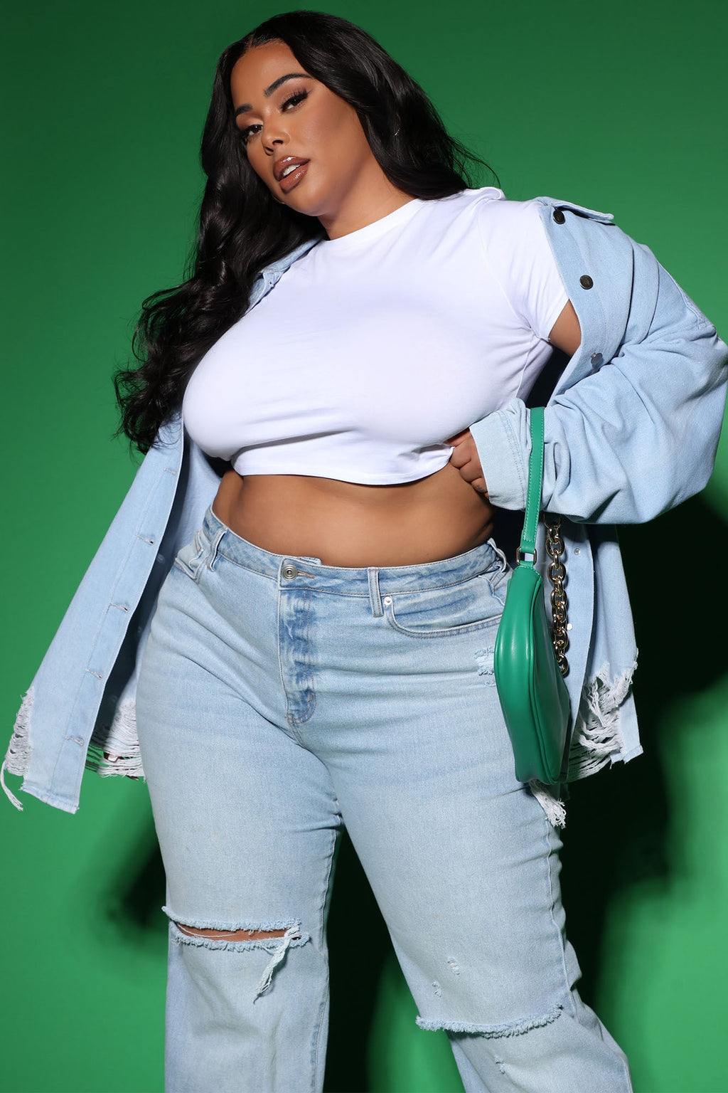 Robin Crop Top - White - HCWP 