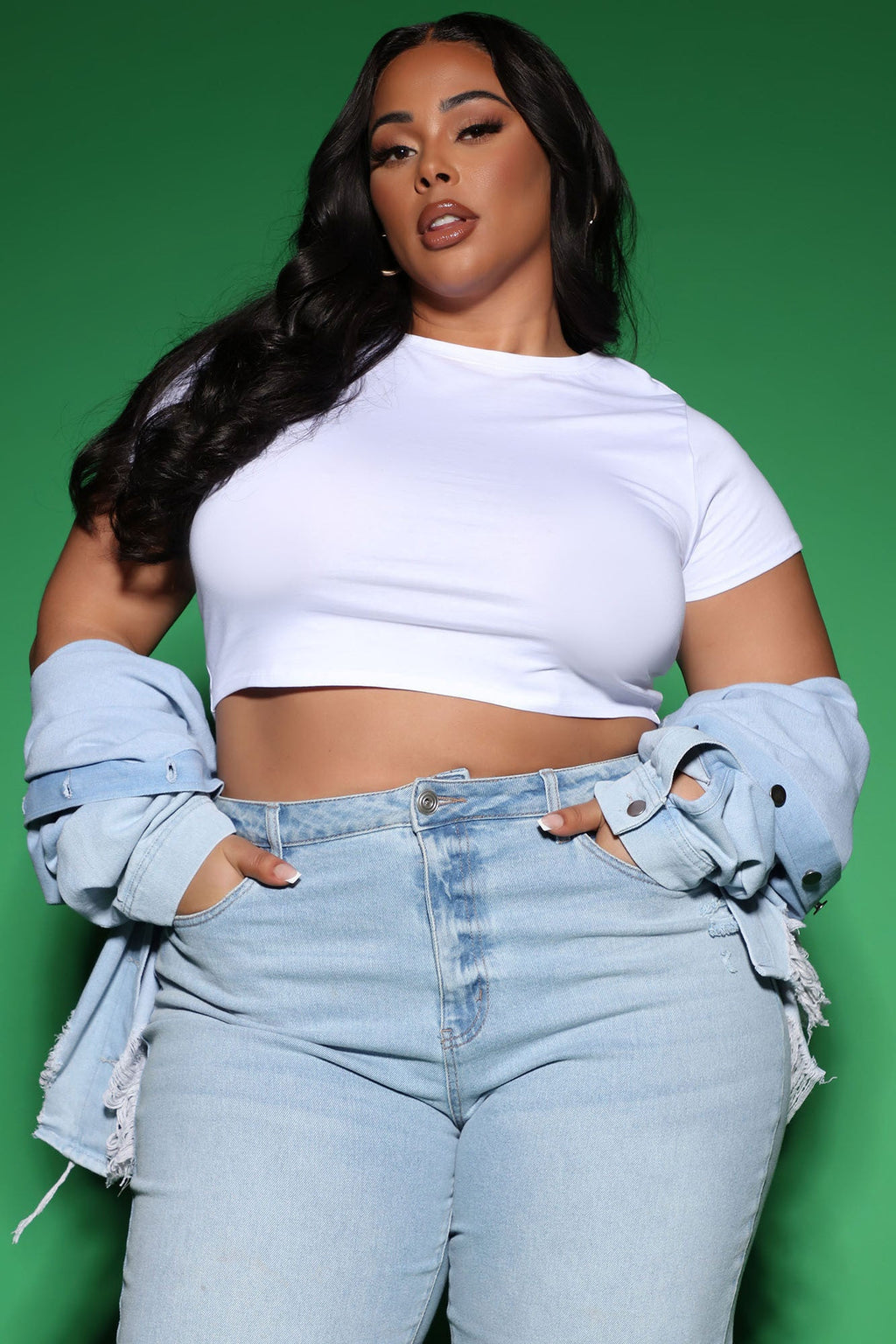 Robin Crop Top - White - HCWP 