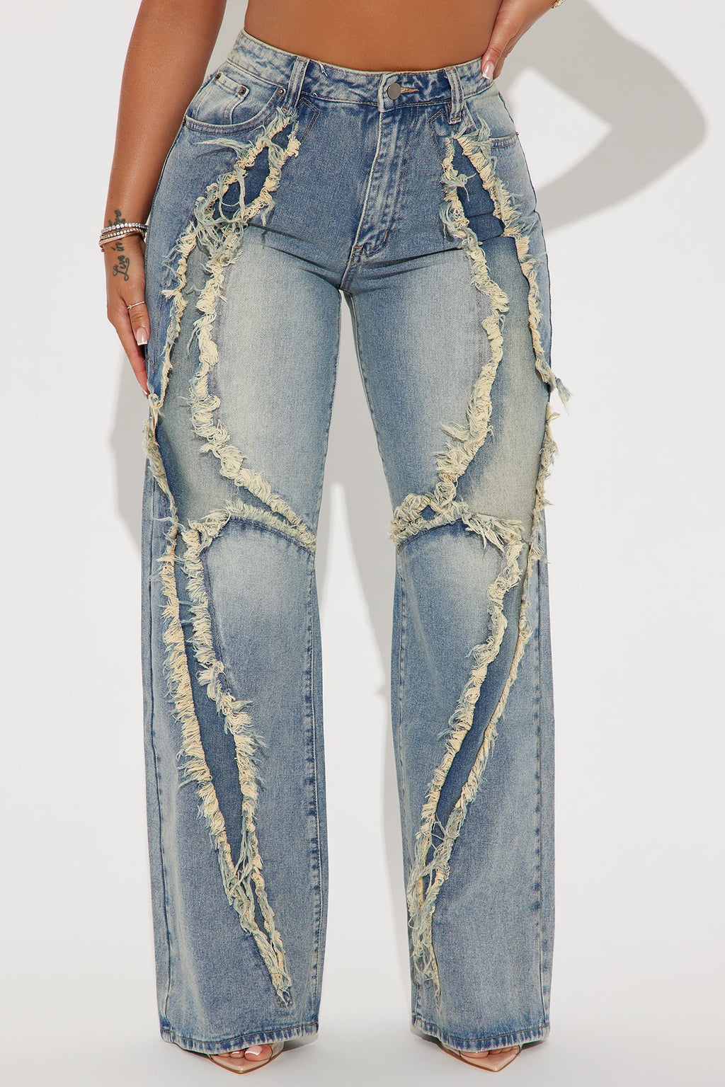 So Electric Tinted Straight Leg Jeans - Vintage Wash - HCWP 