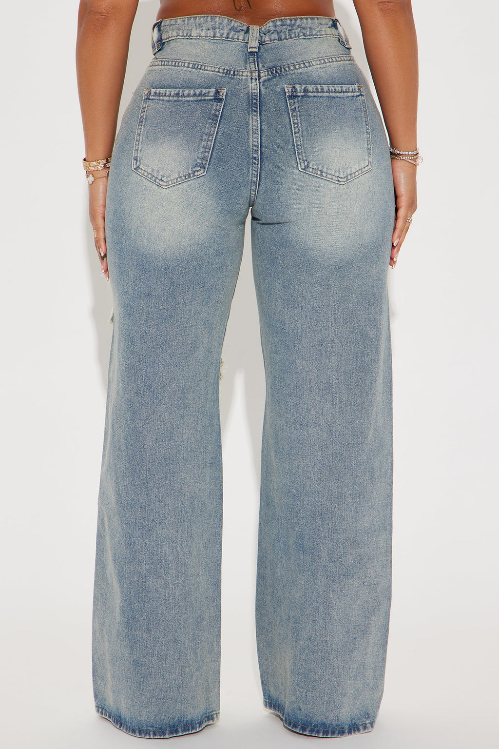 So Electric Tinted Straight Leg Jeans - Vintage Wash - HCWP 