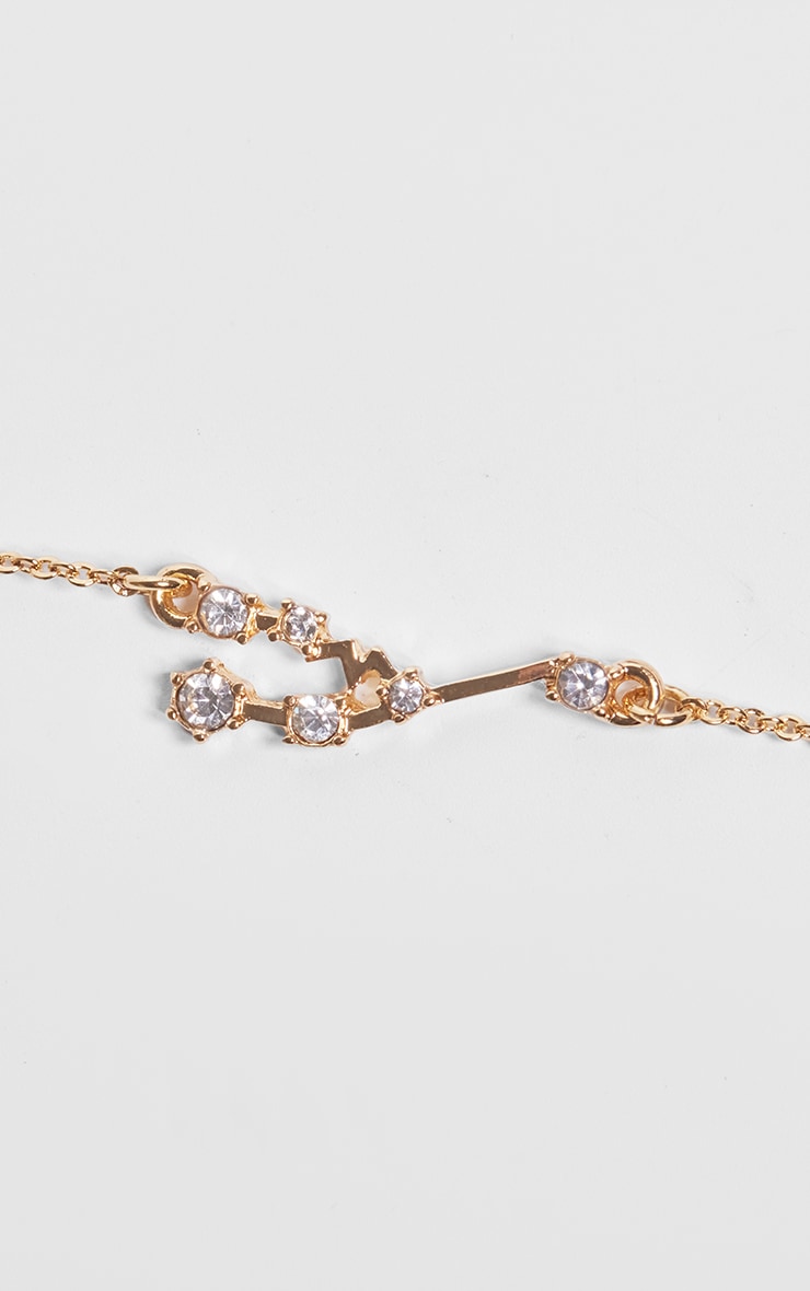 Gold Plated Pisces Celestial Necklace - HCWP 