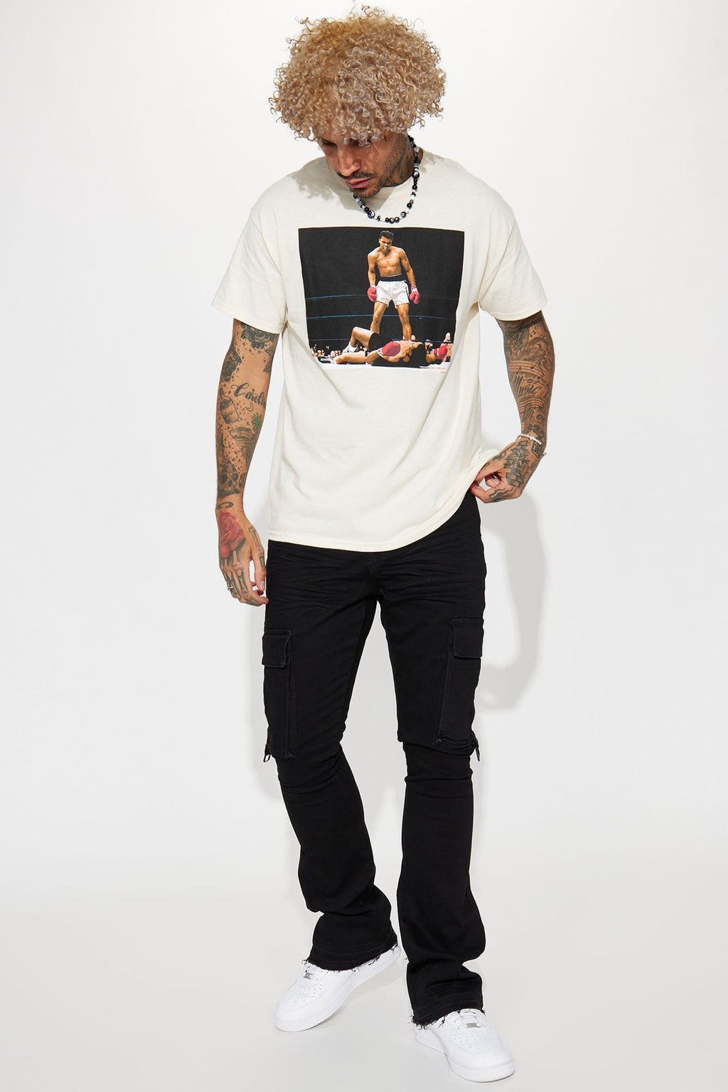 ALI 2 Short Sleeve Tee - Cream - HCWP 