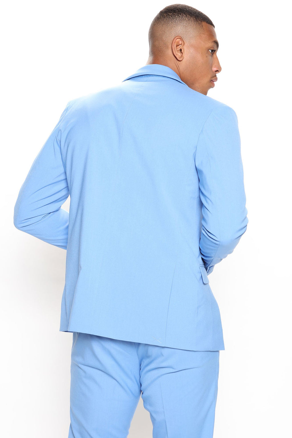 The Modern Stretch Suit Jacket - Blue - HCWP 
