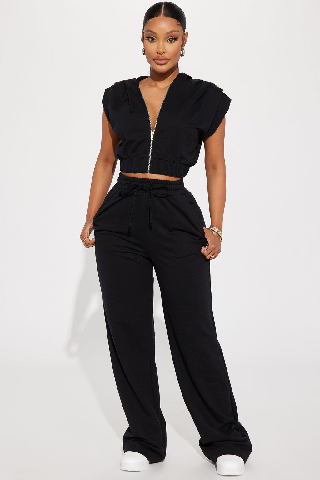 Time Travel Lounge Pant - Black - HCWP 