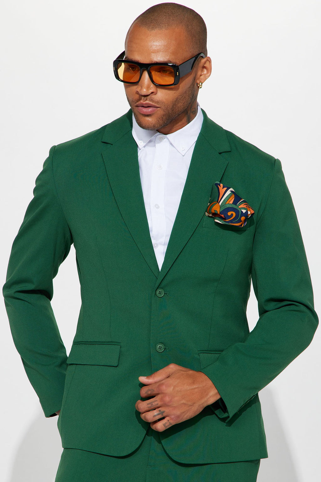 The Modern Stretch Suit Jacket - Blue - HCWP 