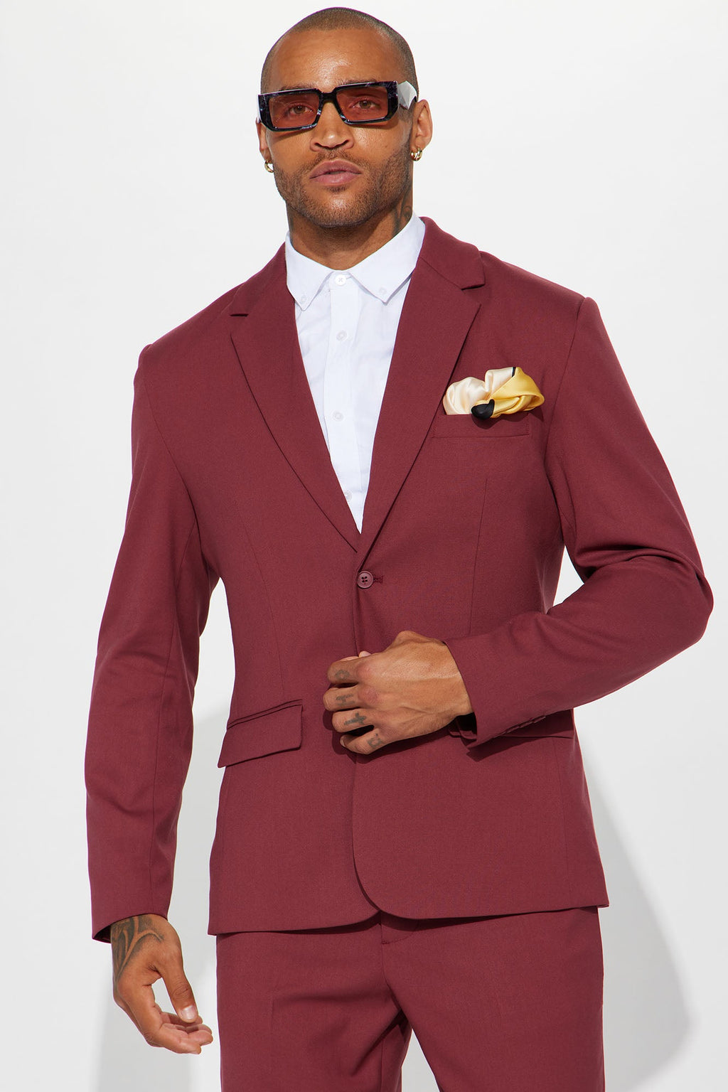 The Modern Stretch Suit Jacket - Blue - HCWP 