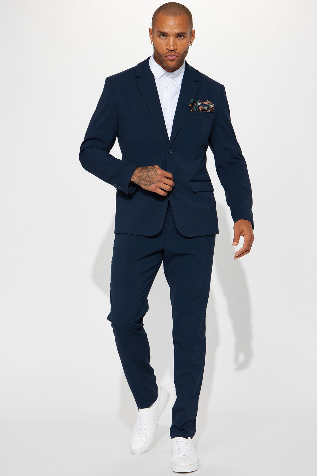 The Modern Stretch Suit Jacket - Blue - HCWP 