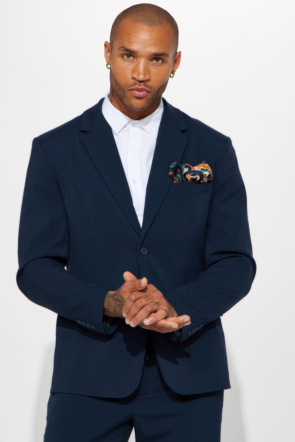 The Modern Stretch Suit Jacket - Blue - HCWP 