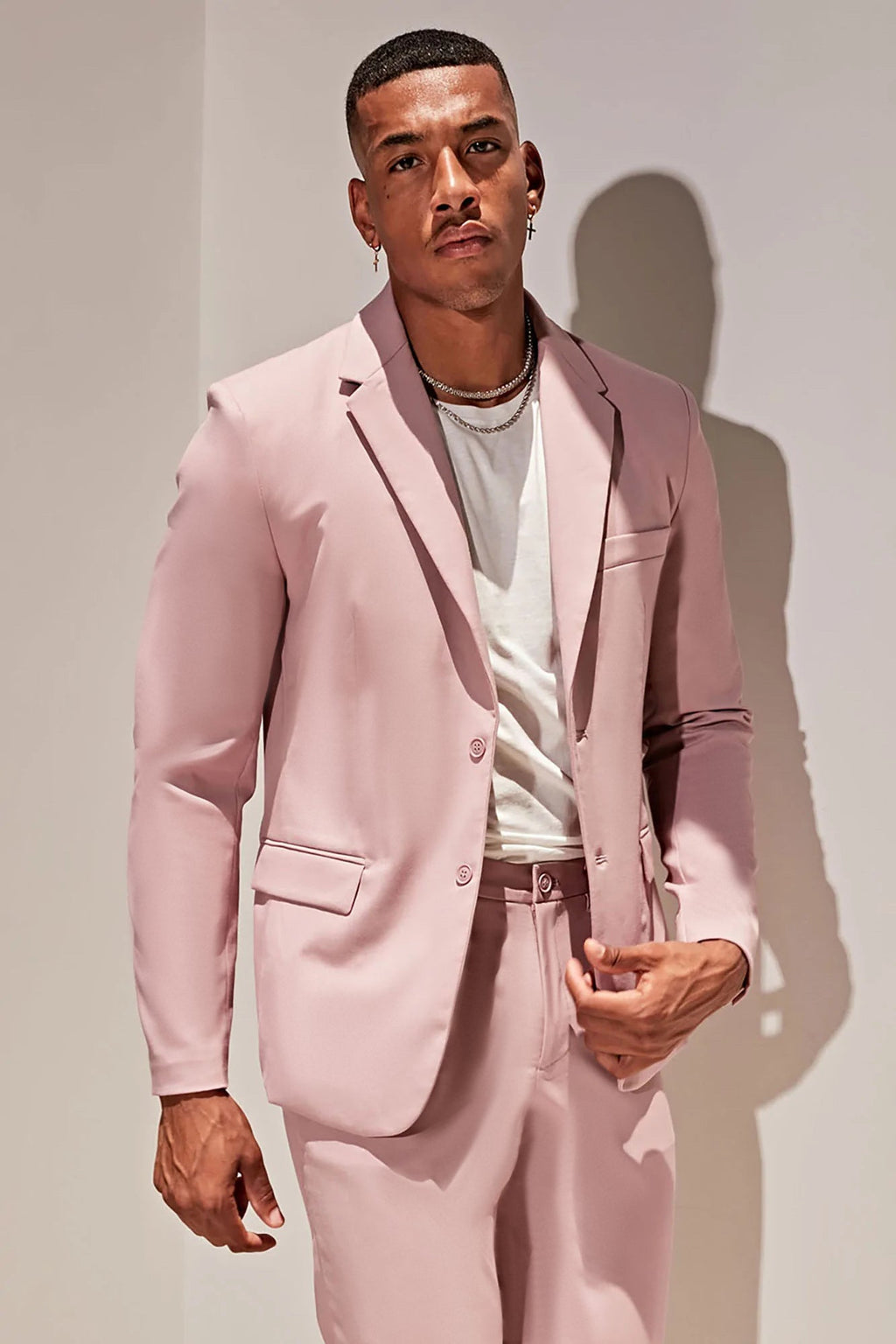 The Modern Stretch Suit Jacket - Blue - HCWP 