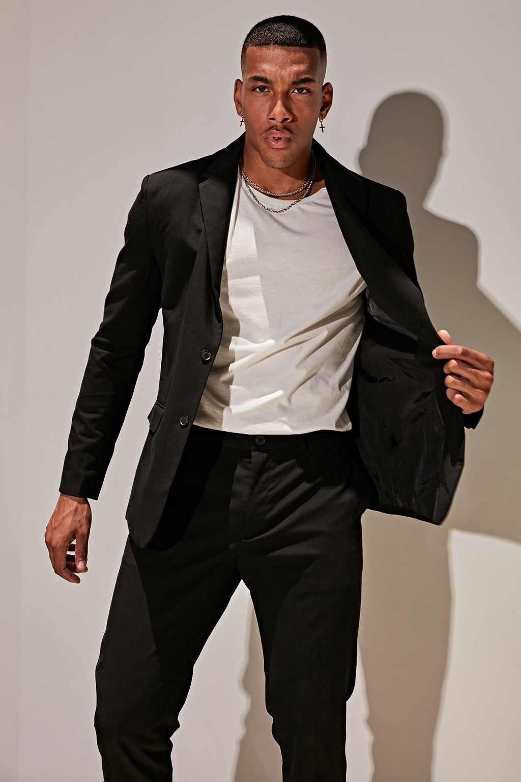 The Modern Stretch Suit Jacket - Blue - HCWP 