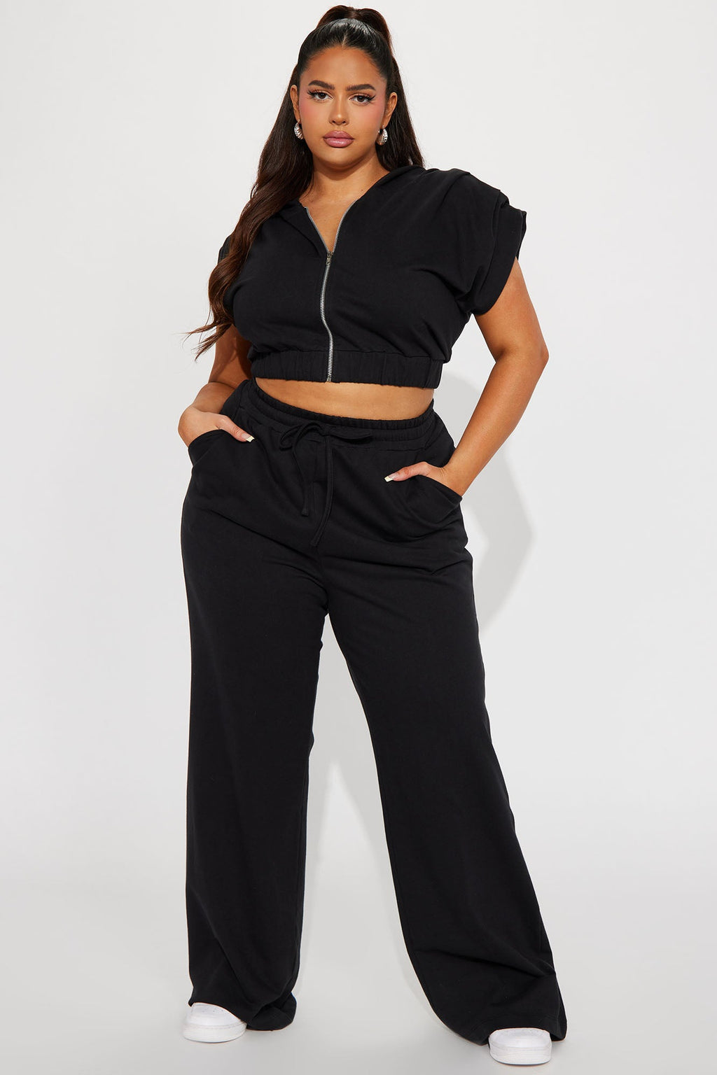 Time Travel Lounge Pant - Black - HCWP 