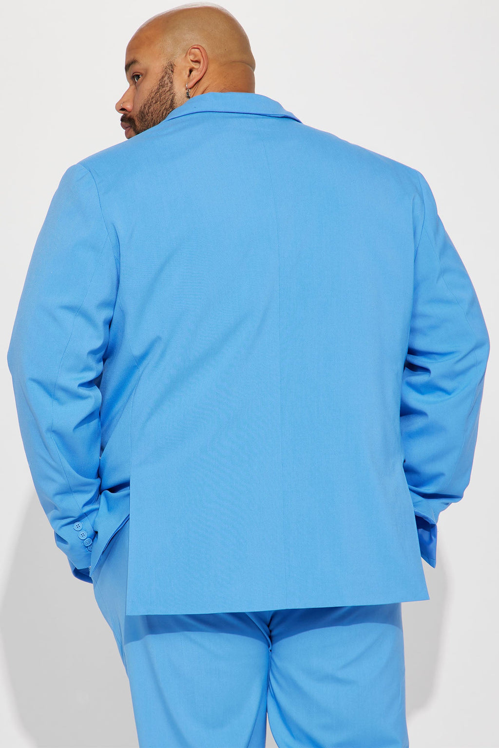 The Modern Stretch Suit Jacket - Blue - HCWP 