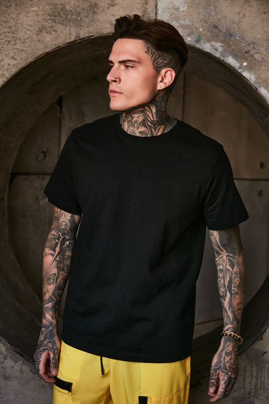 Essential Crew Tee - Black - HCWP 