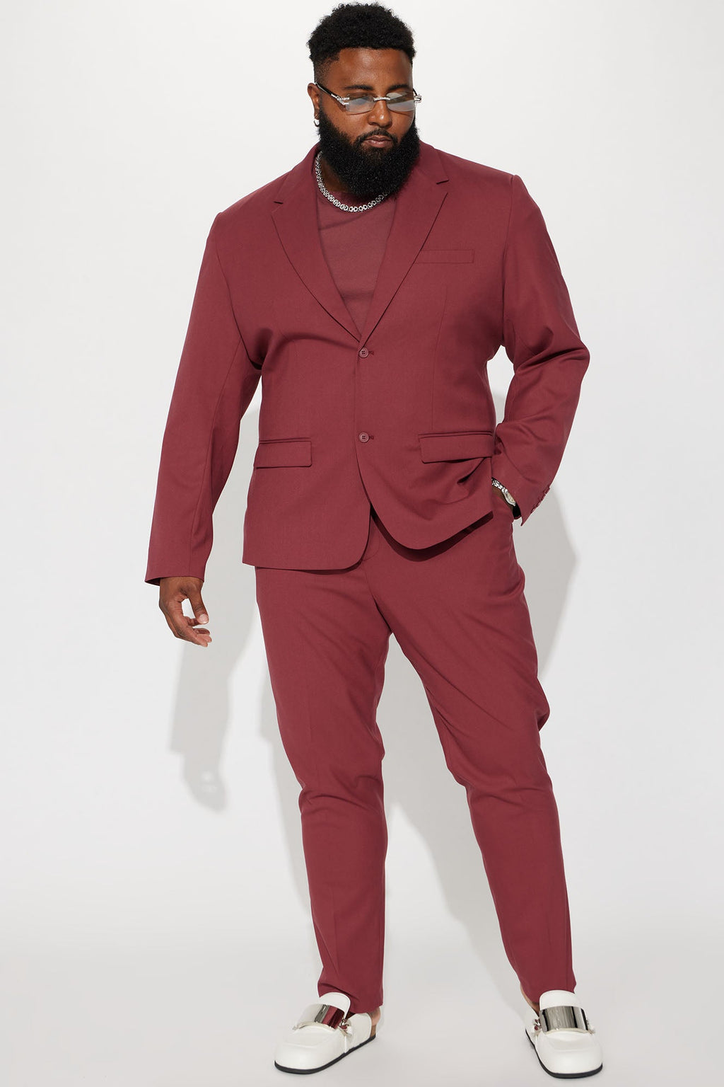 The Modern Stretch Suit Jacket - Blue - HCWP 