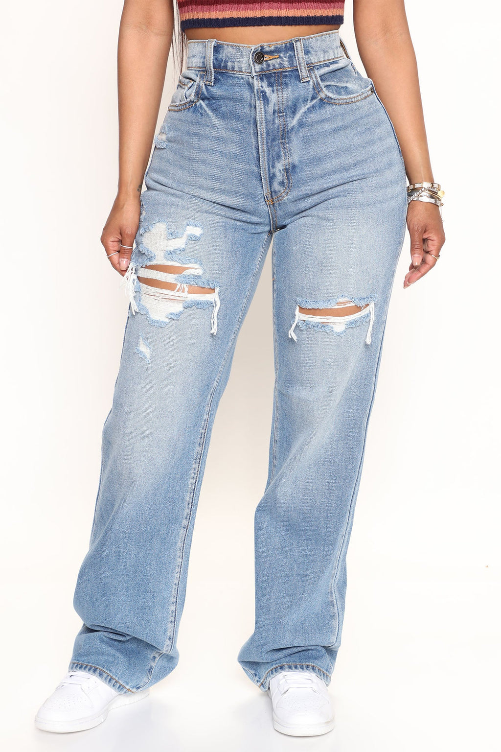 Girl Crush 90's Dad Jeans - Medium Wash - HCWP 