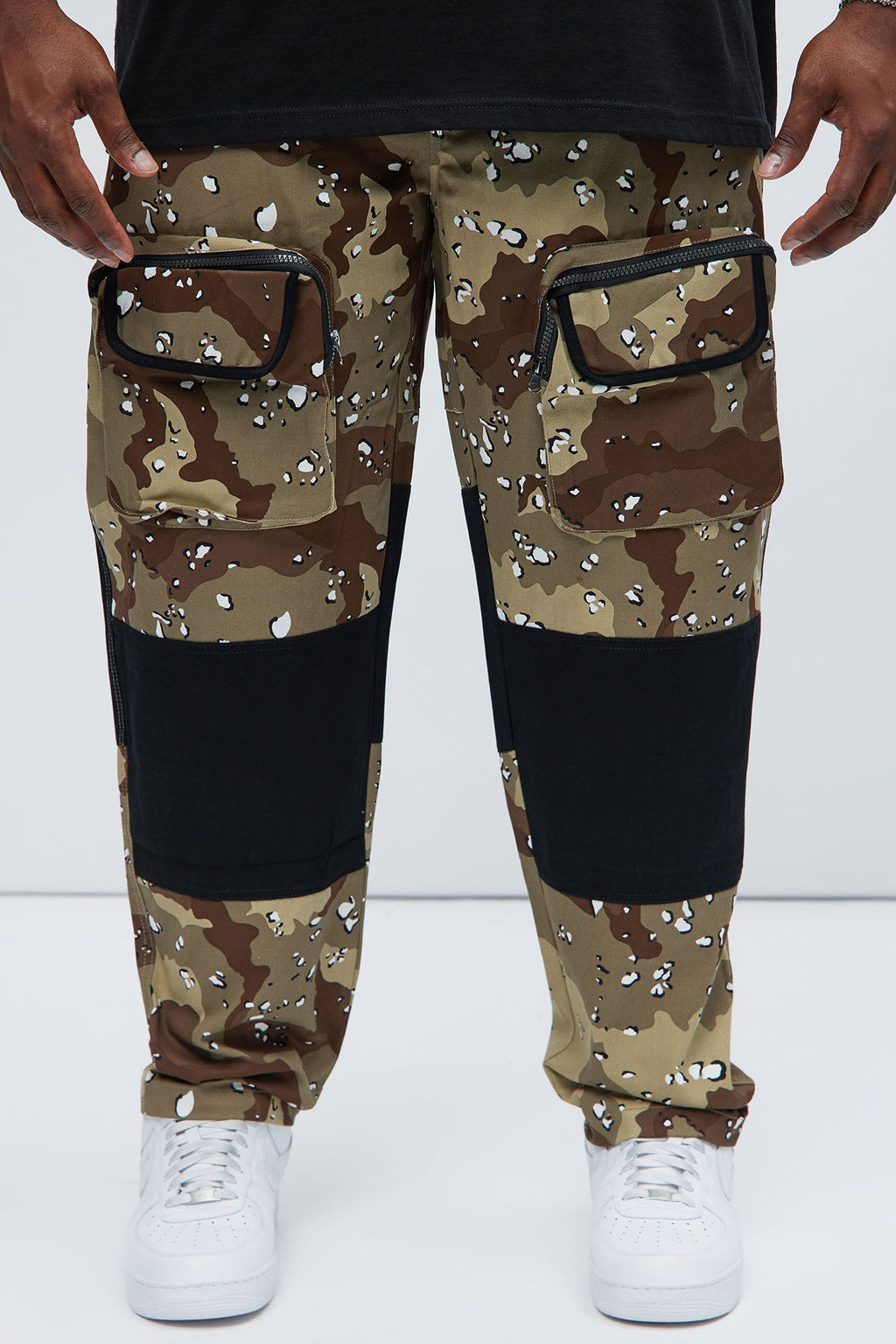 Take No Loss Cargo Camo Pants - Camouflage - HCWP 