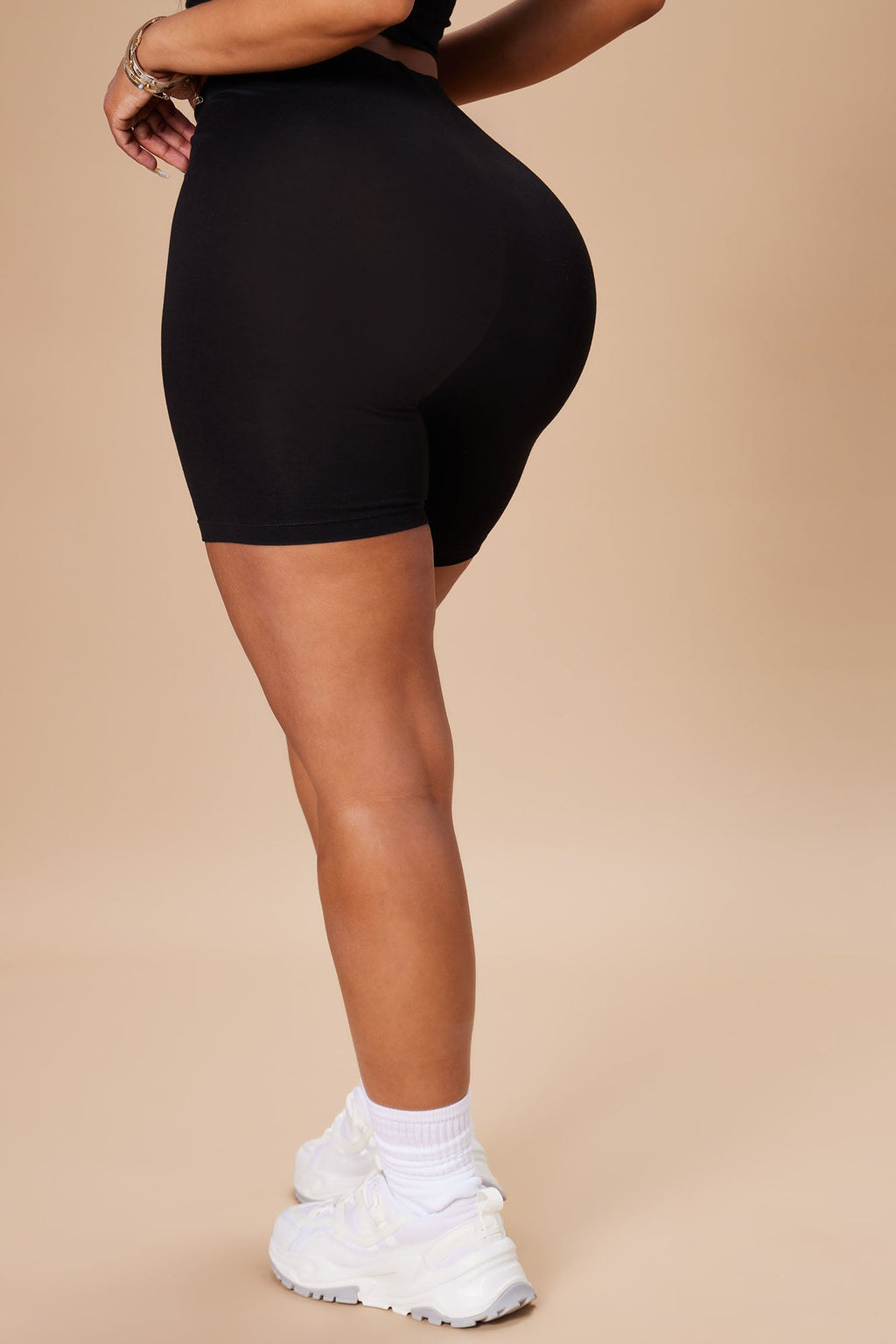 Natalee Biker Shorts - Black - HCWP 