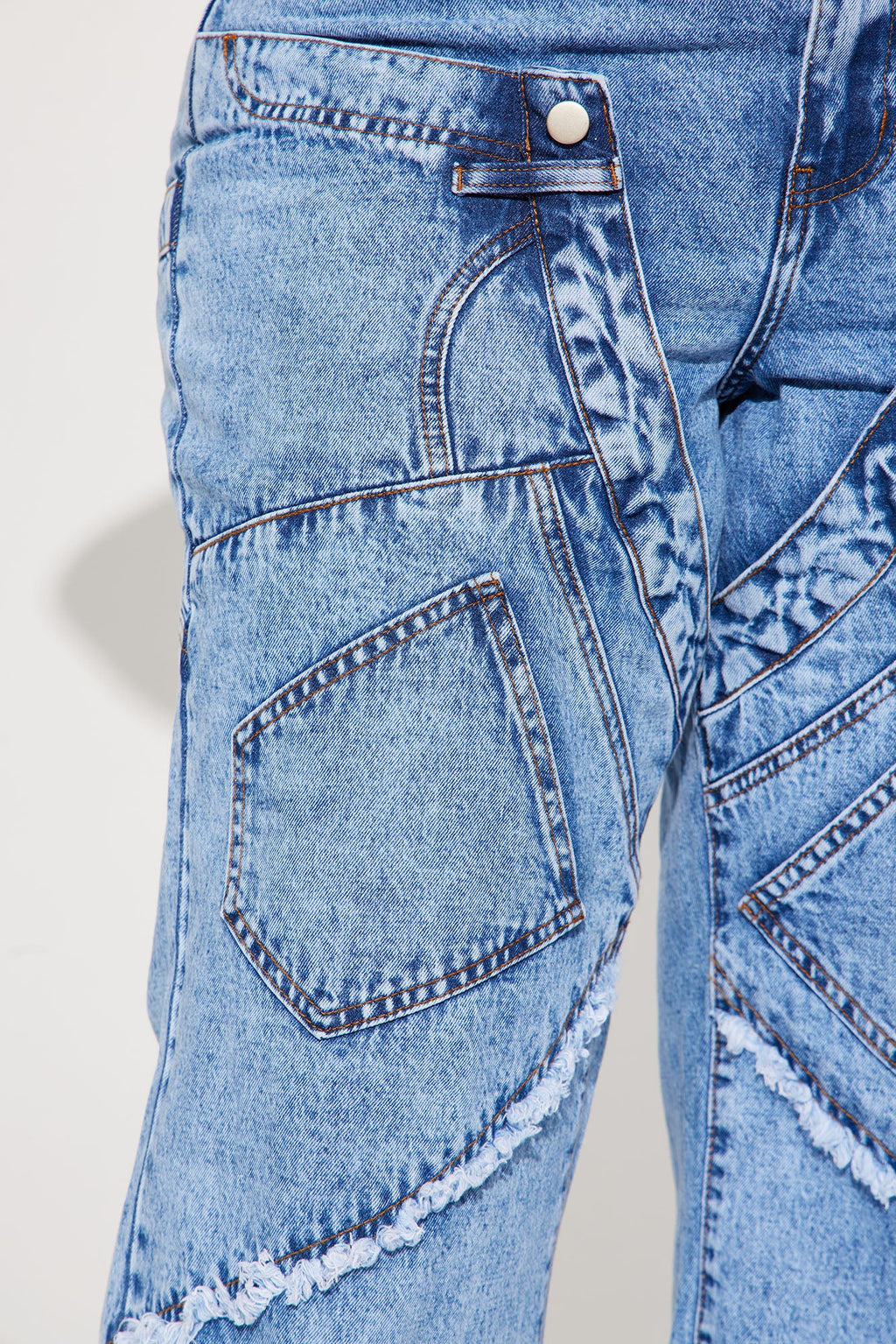 Taking A Chance Easy Waist Wide Leg Jeans - Light Wash - HCWP 