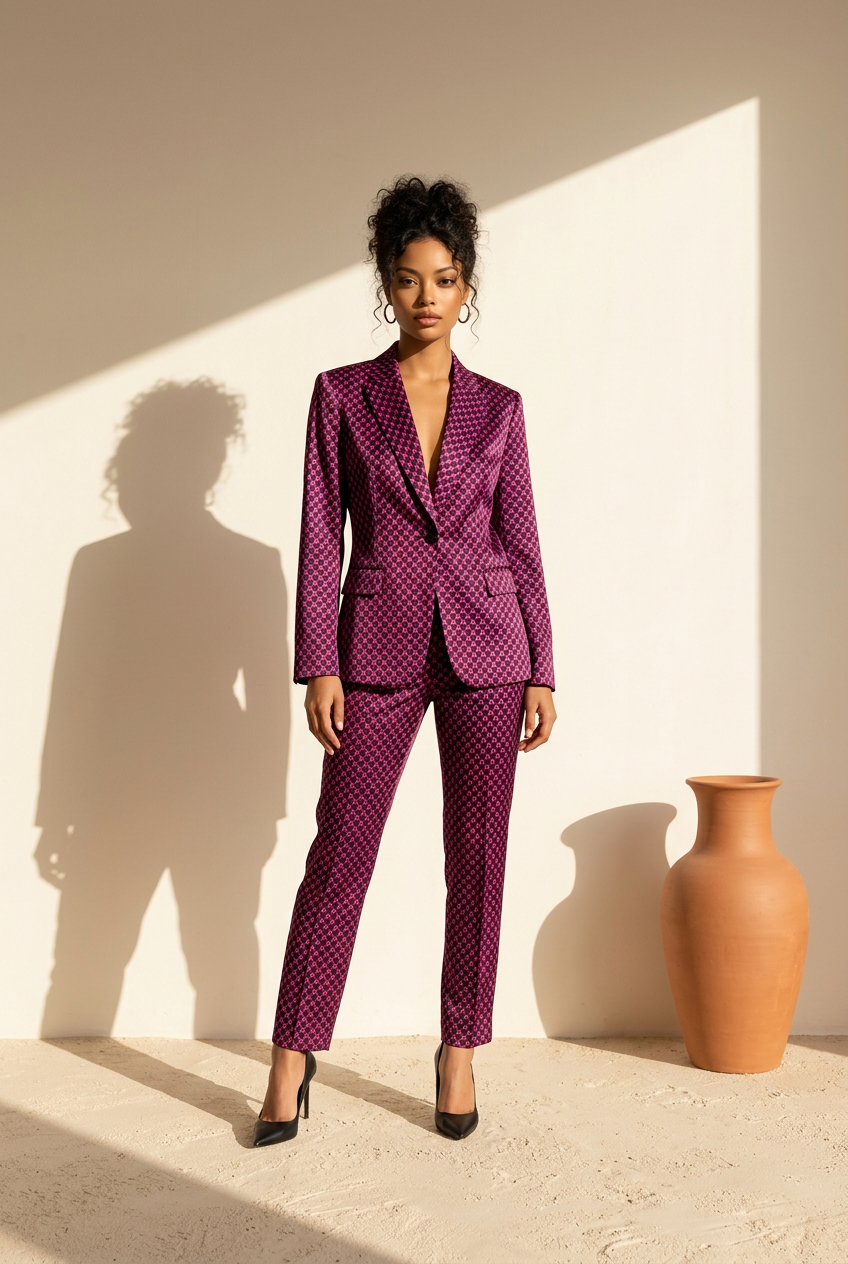HCWP 02 African Print Blazer