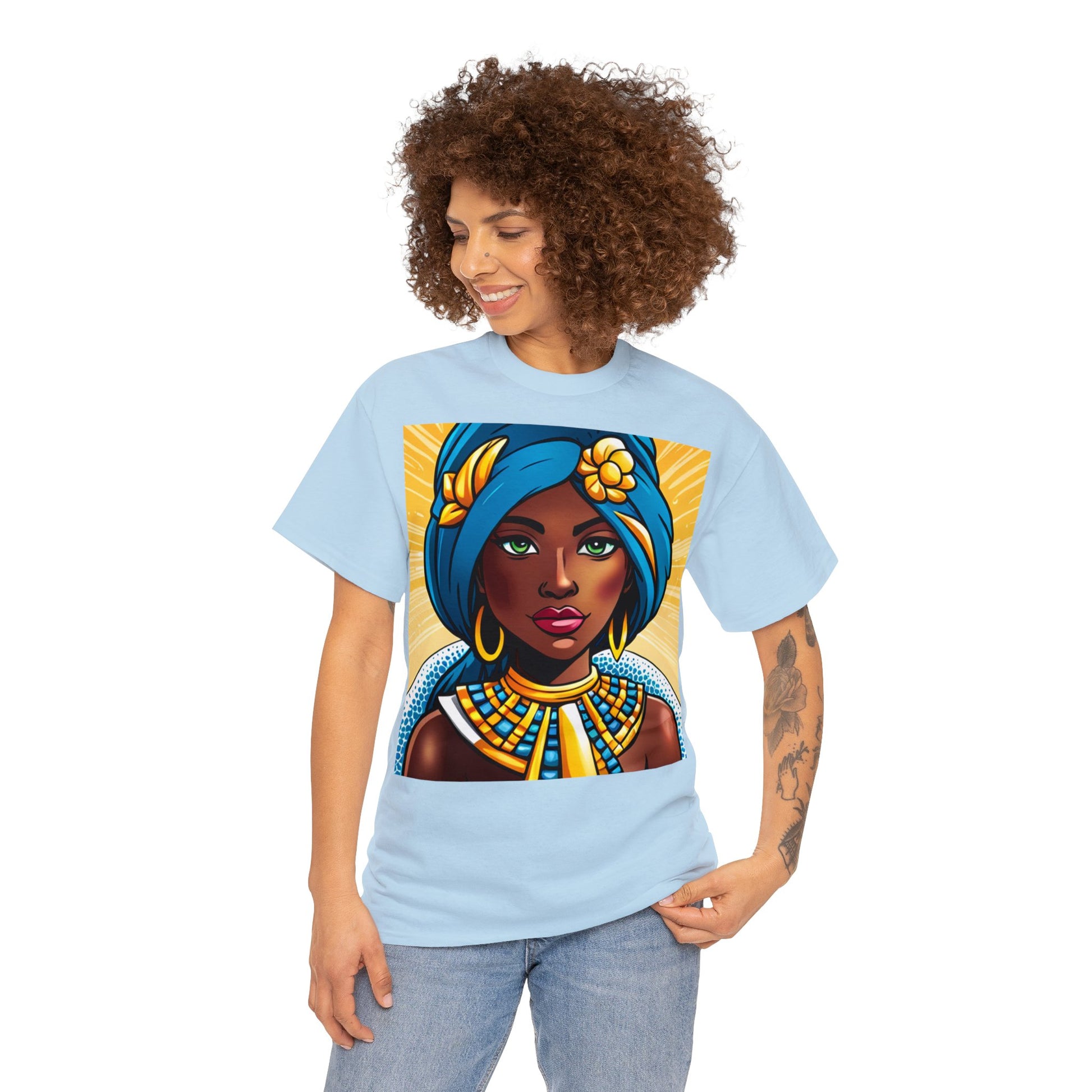African Queen Heavy Cotton Tee - HCWP
