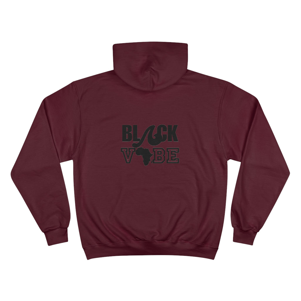 Black Vibe Champion Hoodie - HCWP 