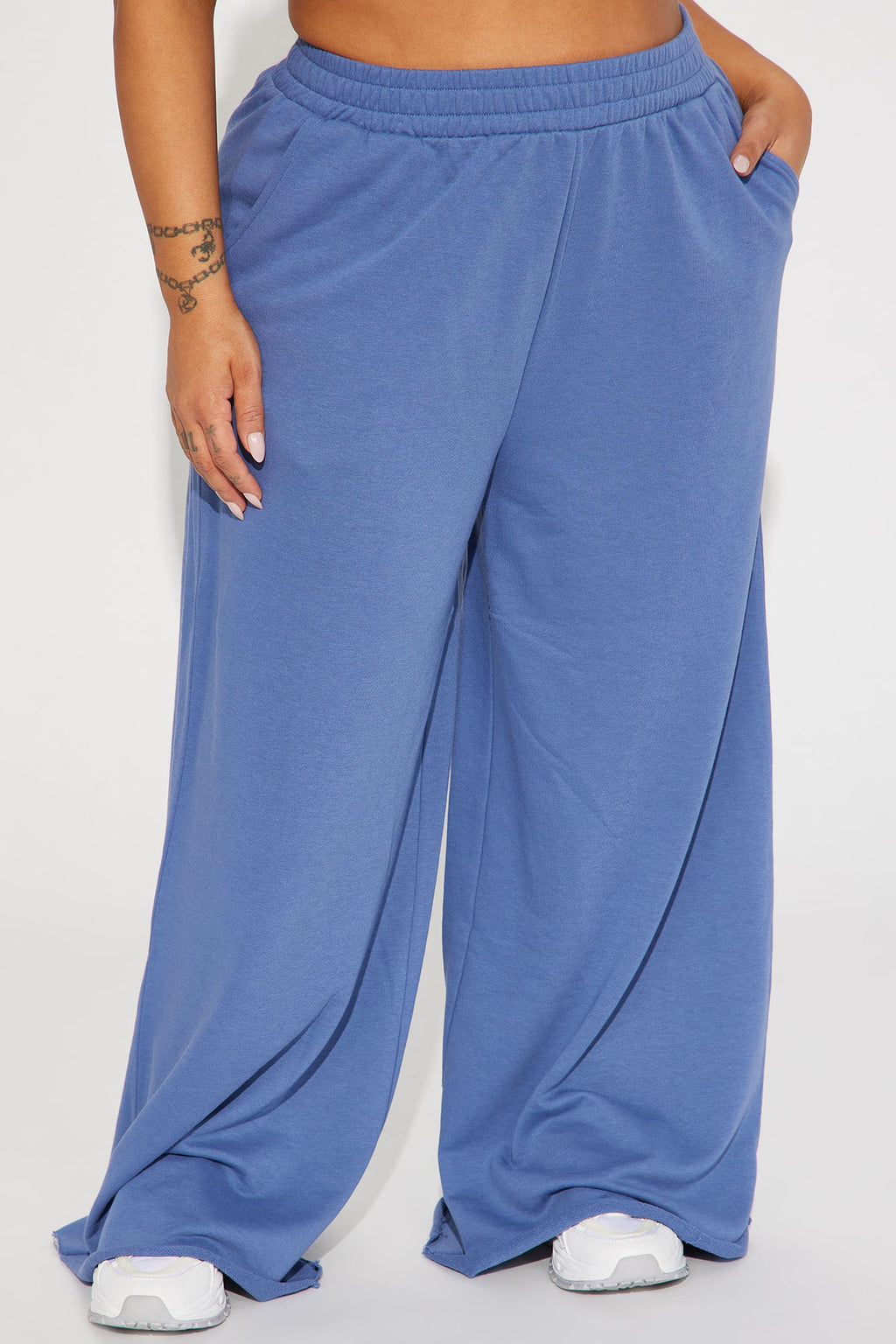 Fair Game Lounge Wide Leg Pant - Black - HCWP 