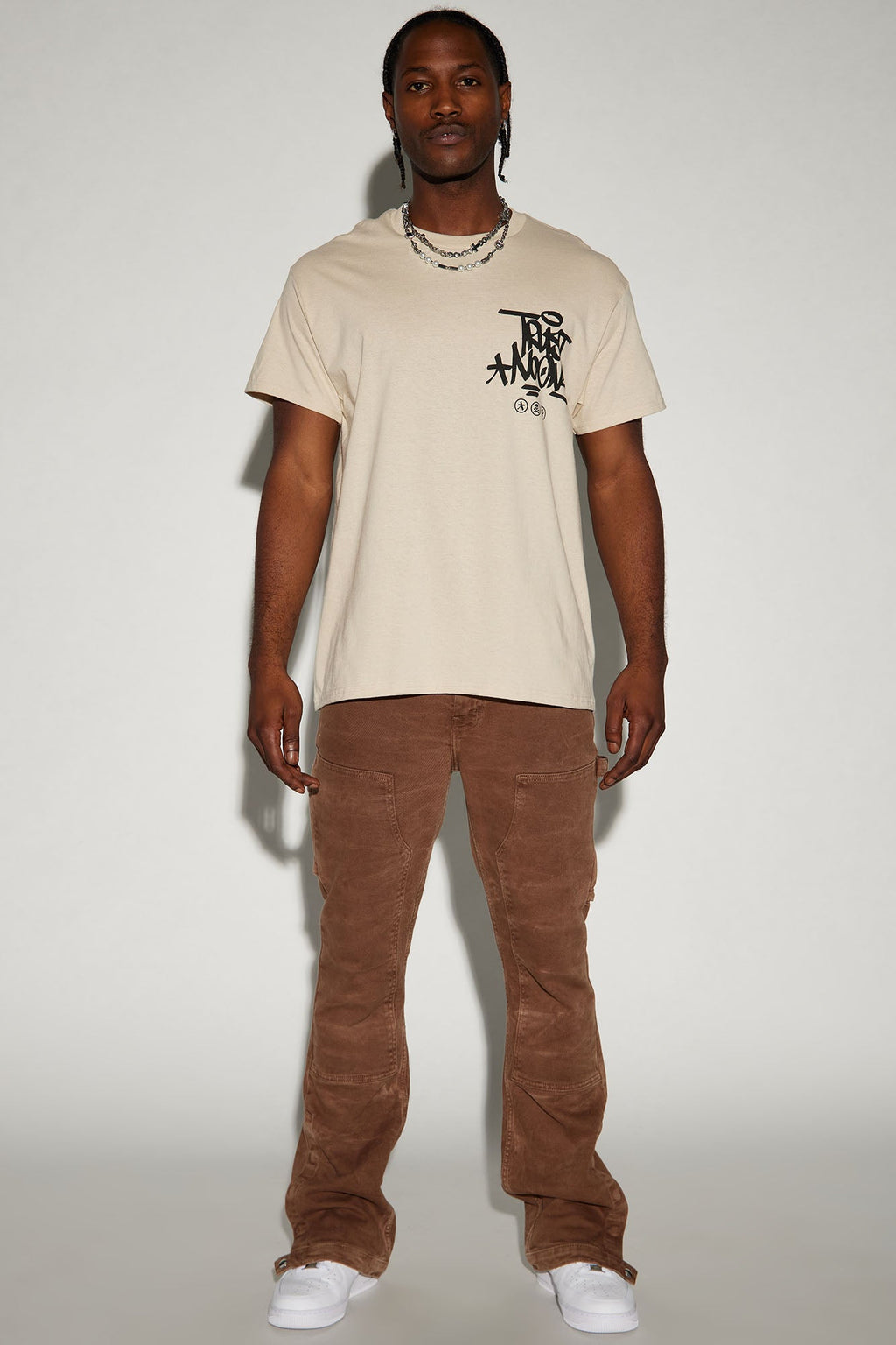 Beware Of Snakes Short Sleeve Tee - Tan - HCWP 