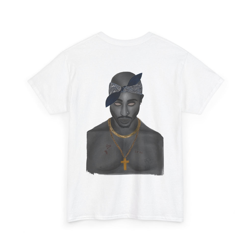 2 Pac T-shirt painted by Oleg Dave - HCWP 